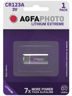 AgfaPhoto Lithium Fotóelem CR123A B1