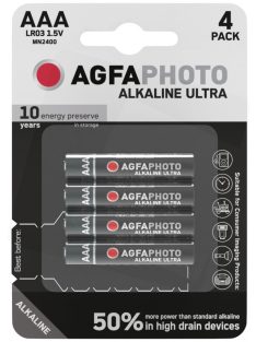 AgfaPhoto Ultra Alkáli Mikro Elem AAA B4