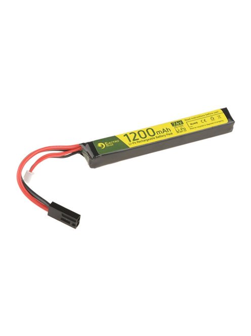  Electro River LiPo 7,4V 1200mAh 25/50C Tamiya csatlakozós akkumulátor 