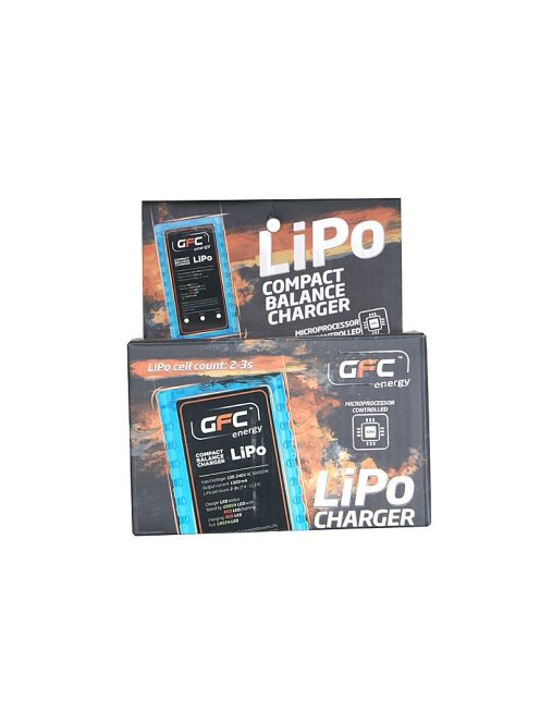 GFC Mikroprocesszoros LiPo akkumulátor töltő