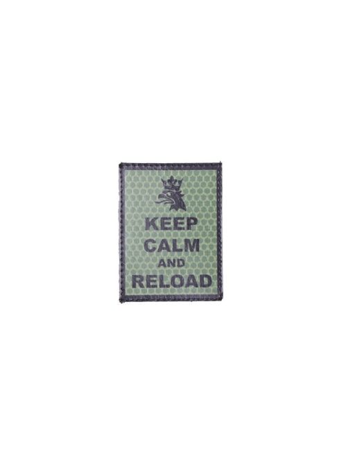 Keep Calm and Reload - IR OD Felvarró