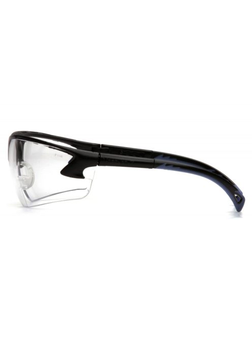 Pyramex Venture 3 Víztiszta (H2X Anti-Fog) Fekete - Védőszemüveg